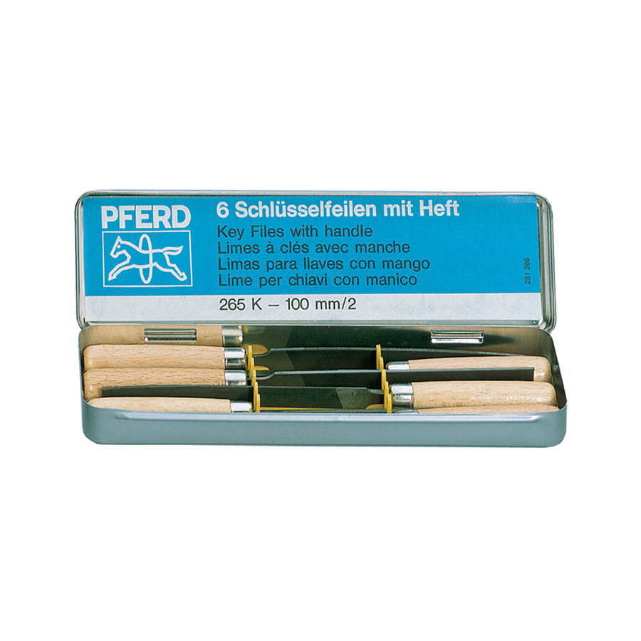 PFERD KEY FILE SET CUT2 265K 4IN 011362