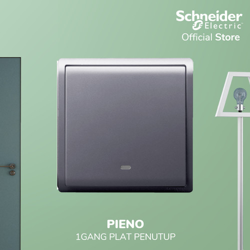 Schneider Electric PIENO 1 Gang Plat Penutup - E8230X_LS_G1