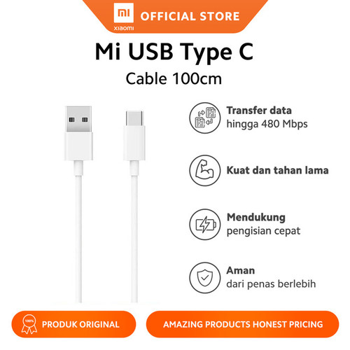 Xiaomi Official Mi USB-C Cable 1m