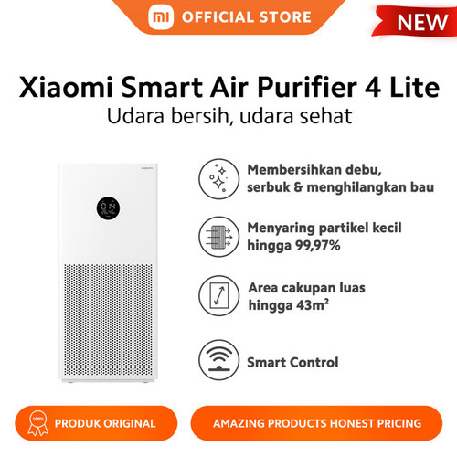 Xiaomi Official Xiaomi Smart Air Purifier 4 Lite