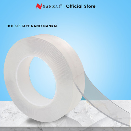 Double Tape Nano 30 mm x 2 m / Double Tape Bening 2 Meter Nankai