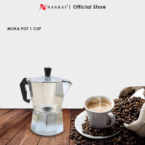 Moka Pot 1 Cup / Espresso Coffee Maker 1 Cup Nankai