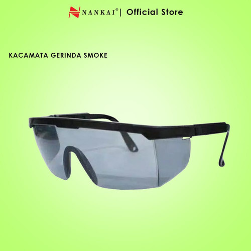 Kacamata Safety Gerinda / Las Smoke Nankai