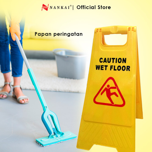 Papan Peringatan Lantai Licin / Wet Floor Sign Nankai