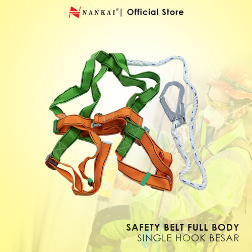 Safety Harness / Sabuk Pengaman Full Body Single Hook Besar Nankai