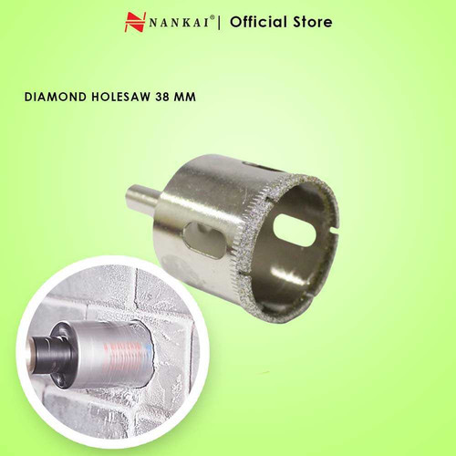 Nankai Mata Bor Pembolong Kaca / Diamond Holesaw 38mm