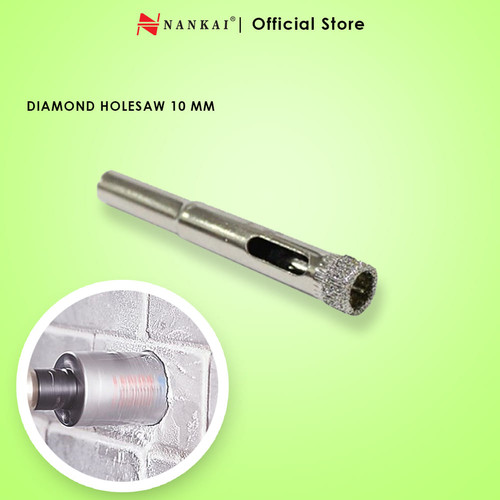 Nankai Mata Bor Pembolong Kaca / Diamond Holesaw 10mm