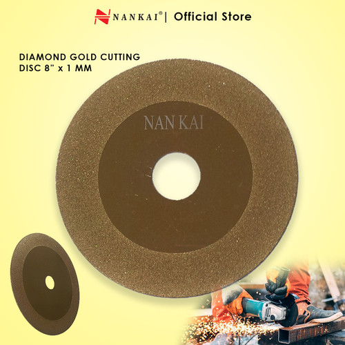 Nankai Mata Pisau Potong Batu / Diamond Gold Cutting Disc 8"