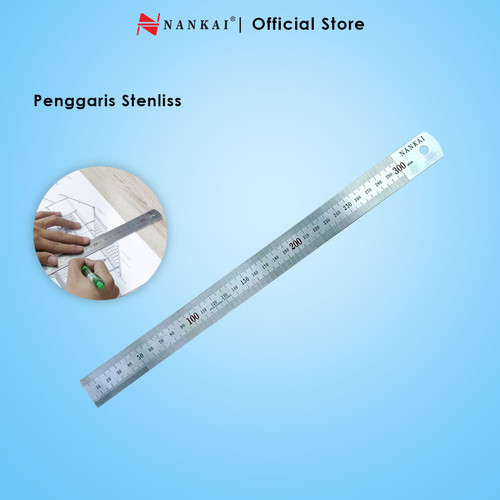 Nankai Penggaris Stainless Steel 30cm