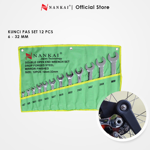 Nankai Kunci Pas Set 12 Pc (6-32mm)