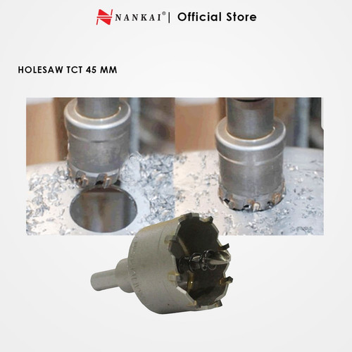 Nankai Mata Bor Holesaw Baja TCT 45 mm