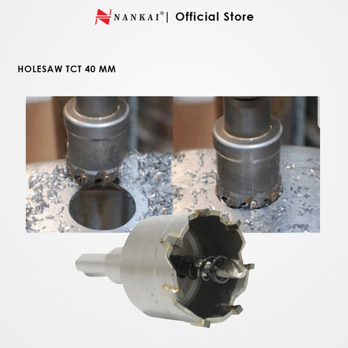 Nankai Mata Bor Holesaw Baja TCT 40 mm