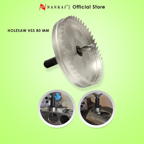 Nankai Mata Bor Holesaw HSS 80 mm