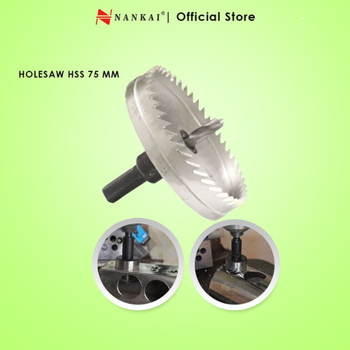 Nankai Mata Bor Holesaw HSS 75 mm