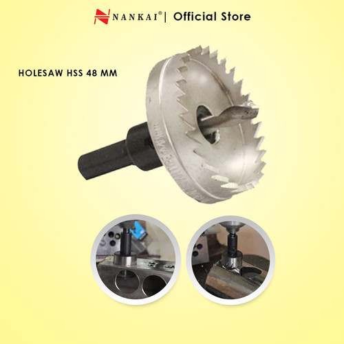 Nankai Mata Bor Holesaw HSS 48 mm