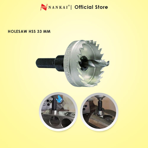 Nankai Mata Bor Holesaw HSS 33 mm