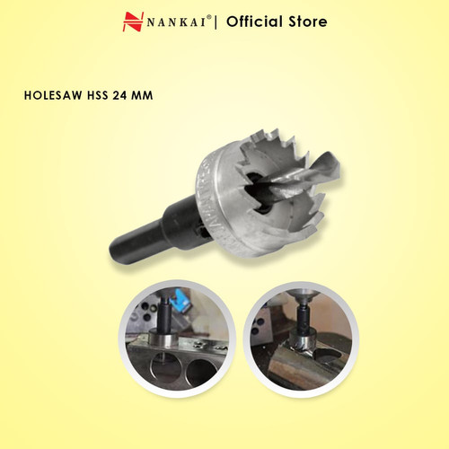 Nankai Mata Bor Holesaw HSS 24 mm