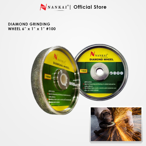 Nankai Batu Poles Akik Diamond Wheel 6" #100