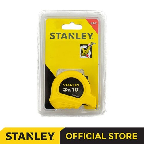 Stanley Basic Measuring Tape / Meteran Manual 3M STHT30204-840