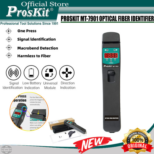 Proskit MT-7901 Identifikasi Sinyal Optical Fiber Identifier Original