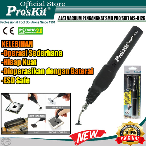 ALAT VACUUM PENGANGKAT SMD PRO'SKIT MS-B126 ORIGINAL