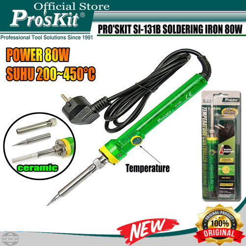 PROSKIT Solder Tangan PRO'SKIT SI-131B 80W CONTROLLER SOLDERING IRON