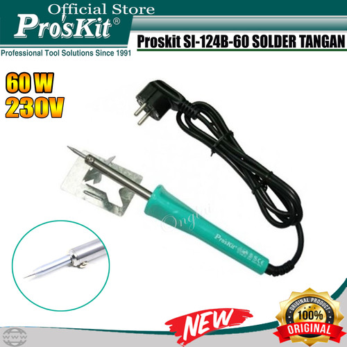 PROSKIT Solder Tangan PRO'SKIT SI-124B-60 60W ORIGINAL