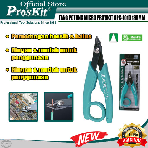 Tang Potong MICRO PRO'SKIT 8PK-101D (130MM) Anti Slip ORIGINAL