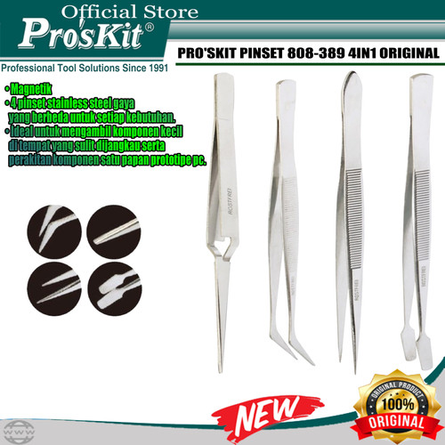 Pinset PRO'SKIT 808-389 4IN1 ORIGINAL