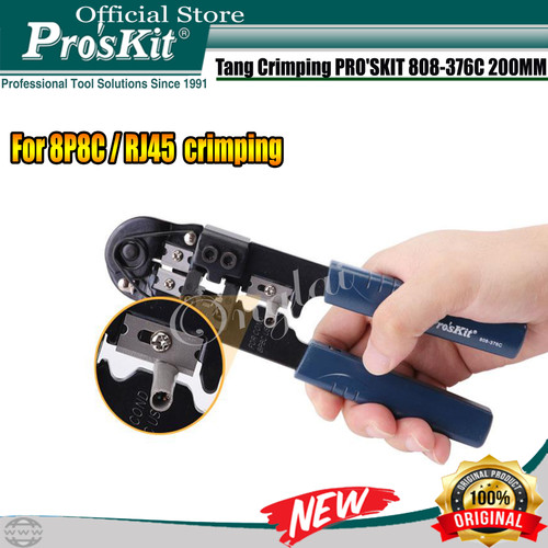 Tang Crimping PRO'SKIT 808-376C 200MM For 8P8C / RJ45 crimping Proskit