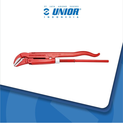 UNIOR Pipe wrench 45°, Swedish pattern -  Kunci Pipa Swedia Tipe 481/6