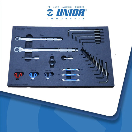 UNIOR Bike tool set in SOS tool tray - 1600SOS17 - Tool Kit Sepeda