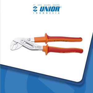 UNIOR Insulated water pump box joint pliers - 447/1VDEBI