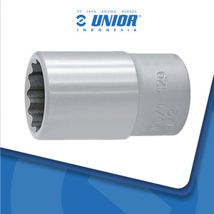 UNIOR Socket 1/2", 12 points - 190/1 12p