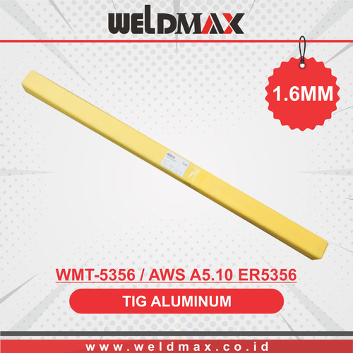 KAWAT LAS TIG ALUMINIUM AWS A5.10 ER5356 (WMT-5356) 1.6MM WELDMAX