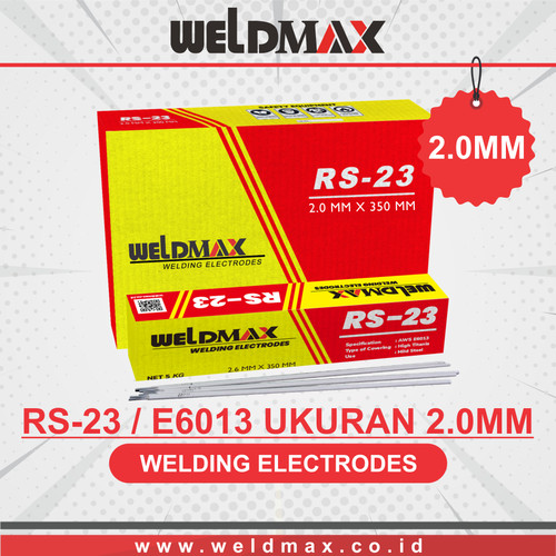 Kawat Las E 6013 (RS-23) 2.0 mm Weldmax