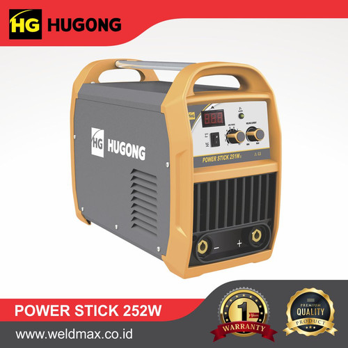 MESIN LAS HUGONG POWER STICK 252 III - PORTABLE STICK & DC TIC - 2in 1