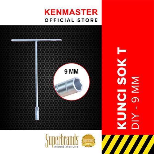 Kenmaster Kunci Sok T DIY 9 MM - KCSO094