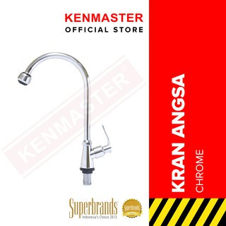 Kenmaster Kran Angsa Stang King Cap 1/2" ZINC - KRBA040