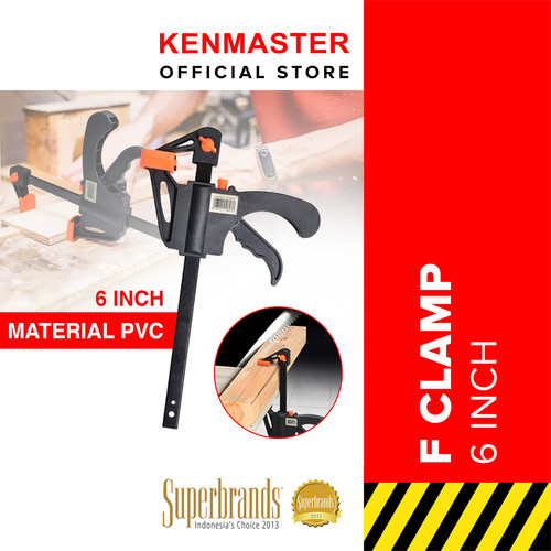 F Clamp 6 Inch SY-S54 / Alat Penjepit Kayu