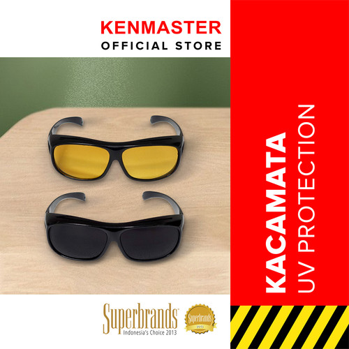 Kaca Mata Pro Vision UV Protection 2 Pcs Anti Silau Siang dan Malam Ha