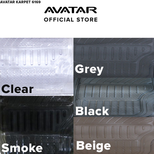 Avatar Karpet Mobil 6169 - 5 Buah - Tersedia 5 Pilihan Warna