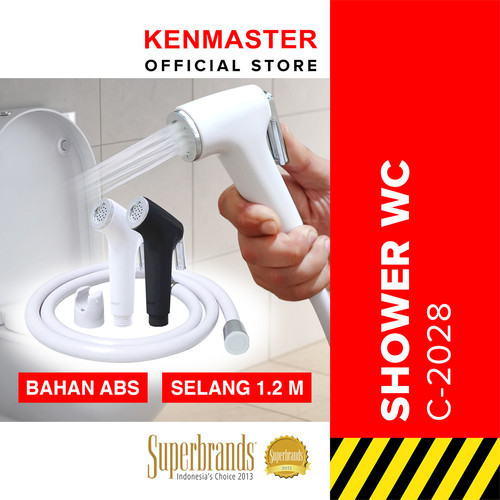 Kenmaster Shower WC Warna C-2028 - Hitam Shower Genggam