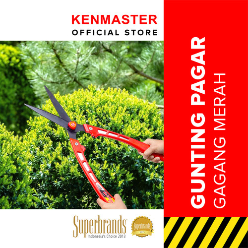 Kenmaster Gunting Pagar Gg Merah GP 01