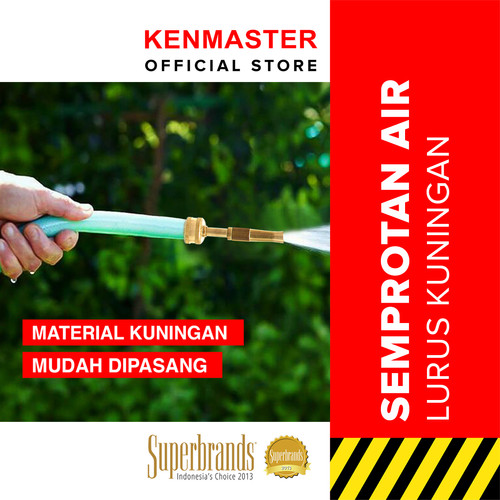 Kenmaster Semprotan Air Lurus Kuningan