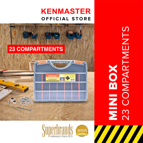 Kenmaster Mini Box Tempat penyimpanan MK 23 (23 Comp)