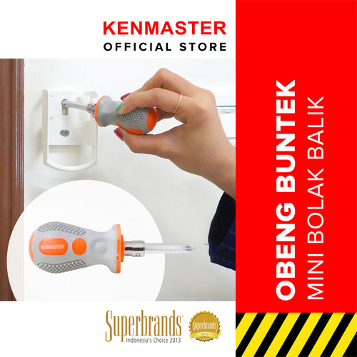 Kenmaster Obeng Buntek BB Mini GG Karet CRV