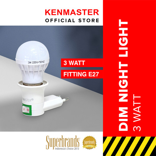 Kenmaster Lampu Dim Night Light