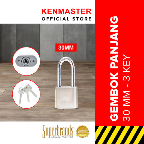 Xander Gembok 30mm Panjang 3 Key