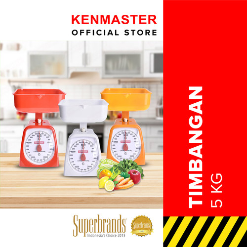 Kenmaster Timbangan Kue - 5 Kg - Orange